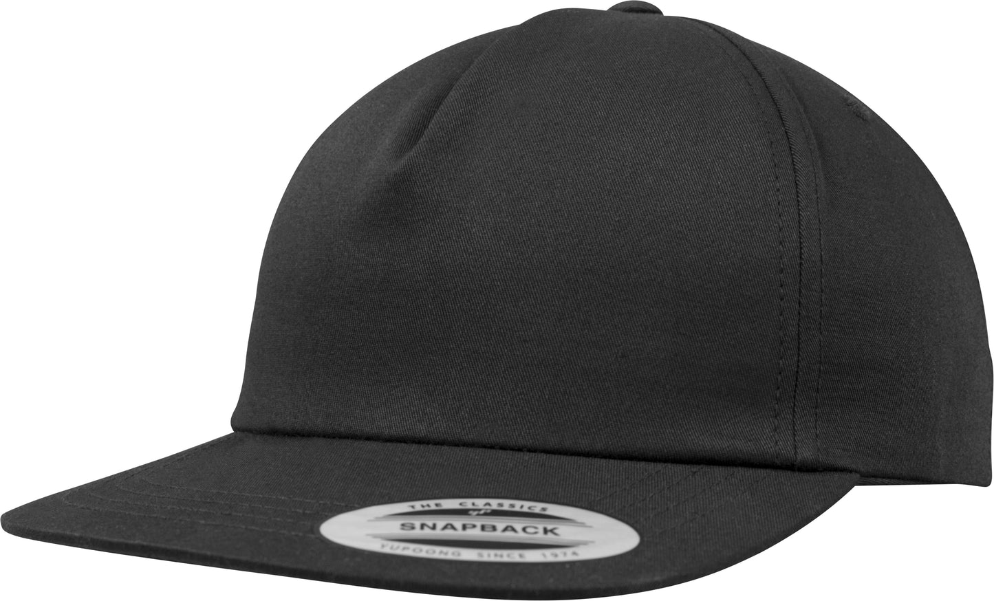 Flexfit Yupoong Unstructured 5-Panel Snapback Cap Soft Casual Hat 6502