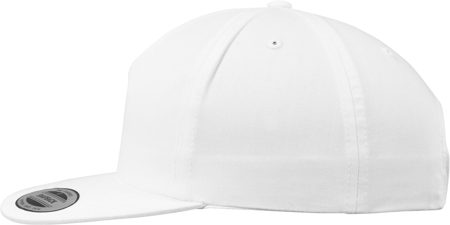 Flexfit Yupoong Unstructured 5-Panel Snapback Cap Soft Casual Hat 6502