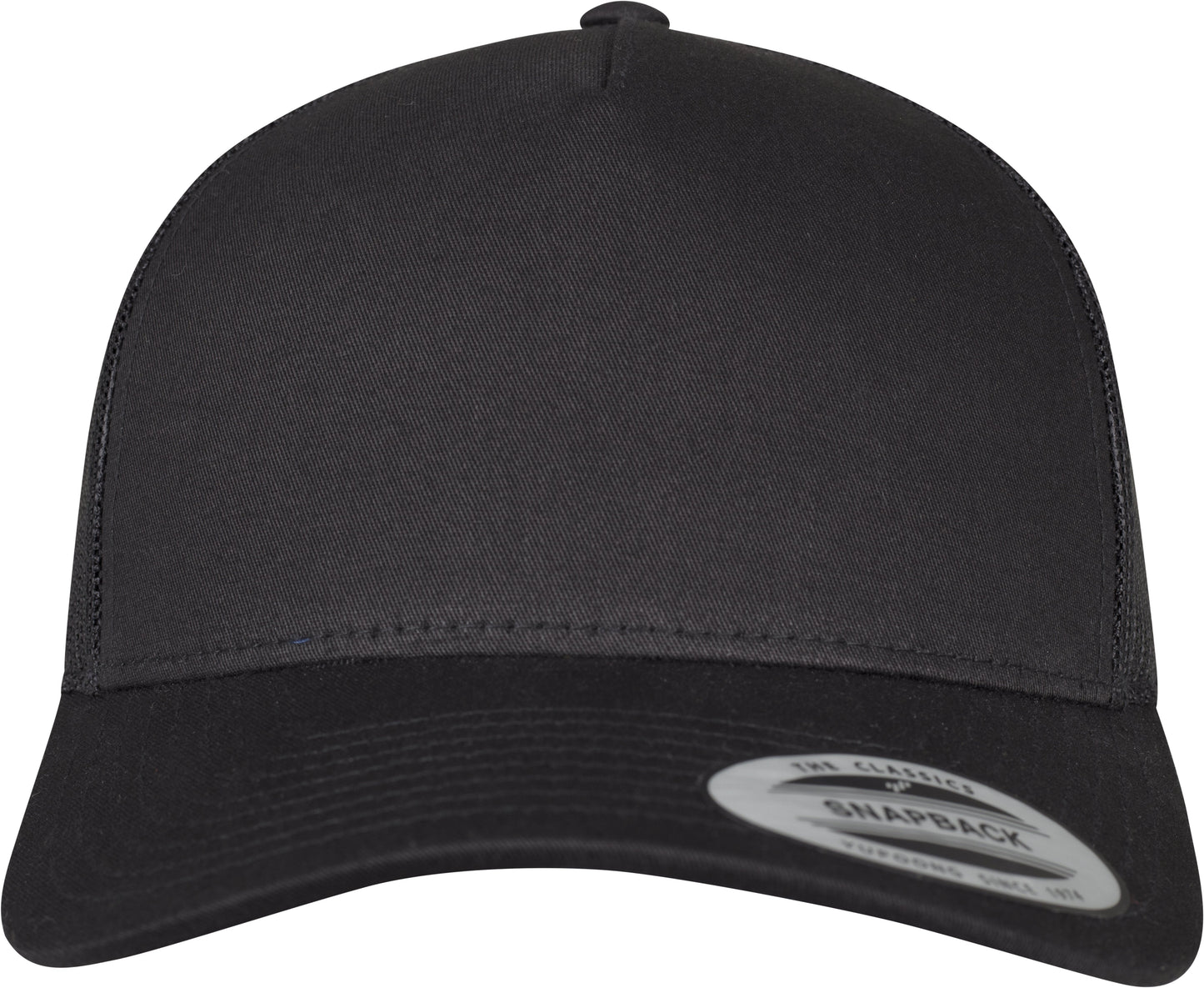 Flexfit Yupoong 5-Panel Retro Trucker Cap Sporty Mesh Back Cotton Twill