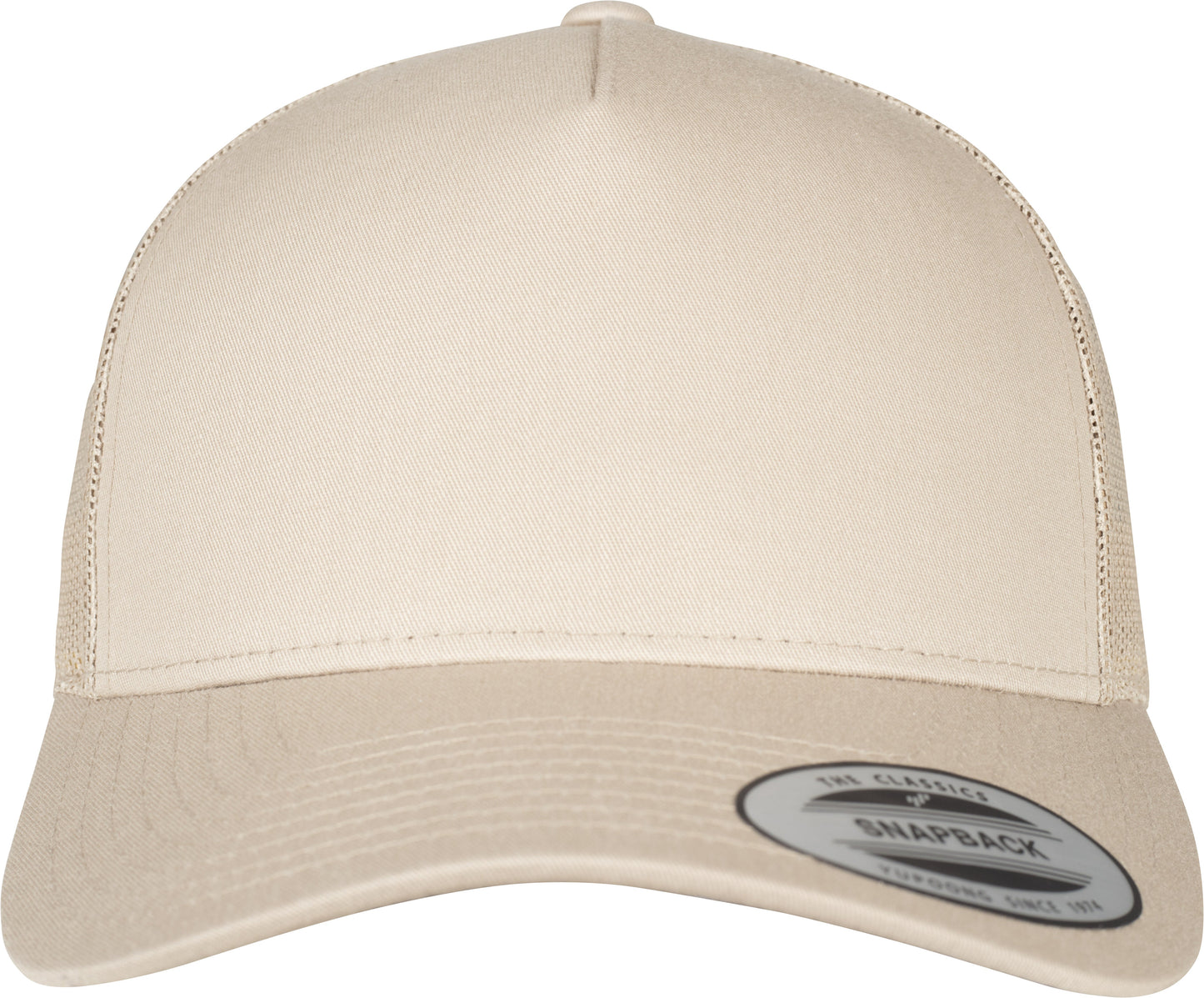 Flexfit Yupoong 5-Panel Retro Trucker Cap Sporty Mesh Back Cotton Twill