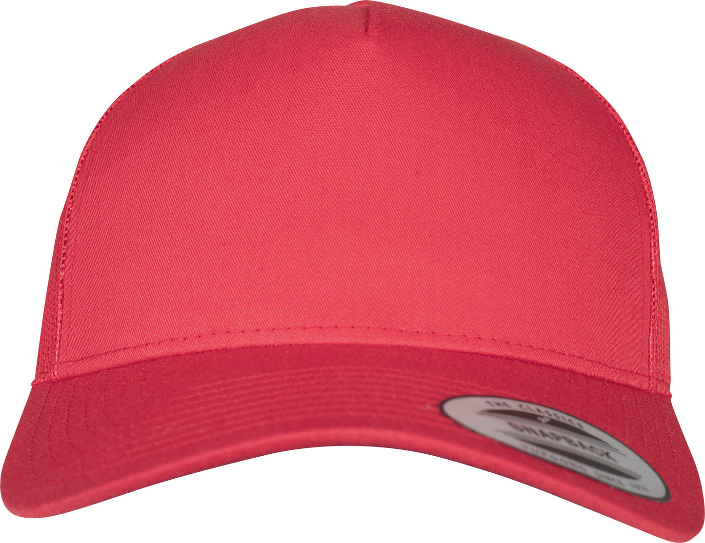 Flexfit Yupoong 5-Panel Retro Trucker Cap Sporty Mesh Back Cotton Twill