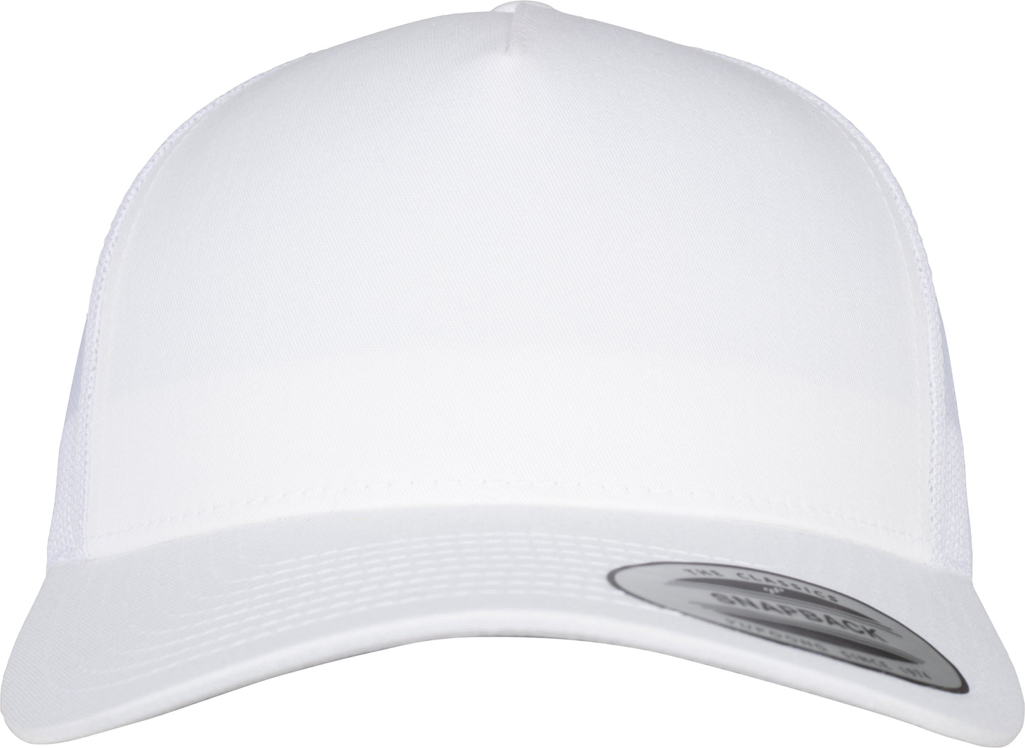 Flexfit Yupoong 5-Panel Retro Trucker Cap Sporty Mesh Back Cotton Twill