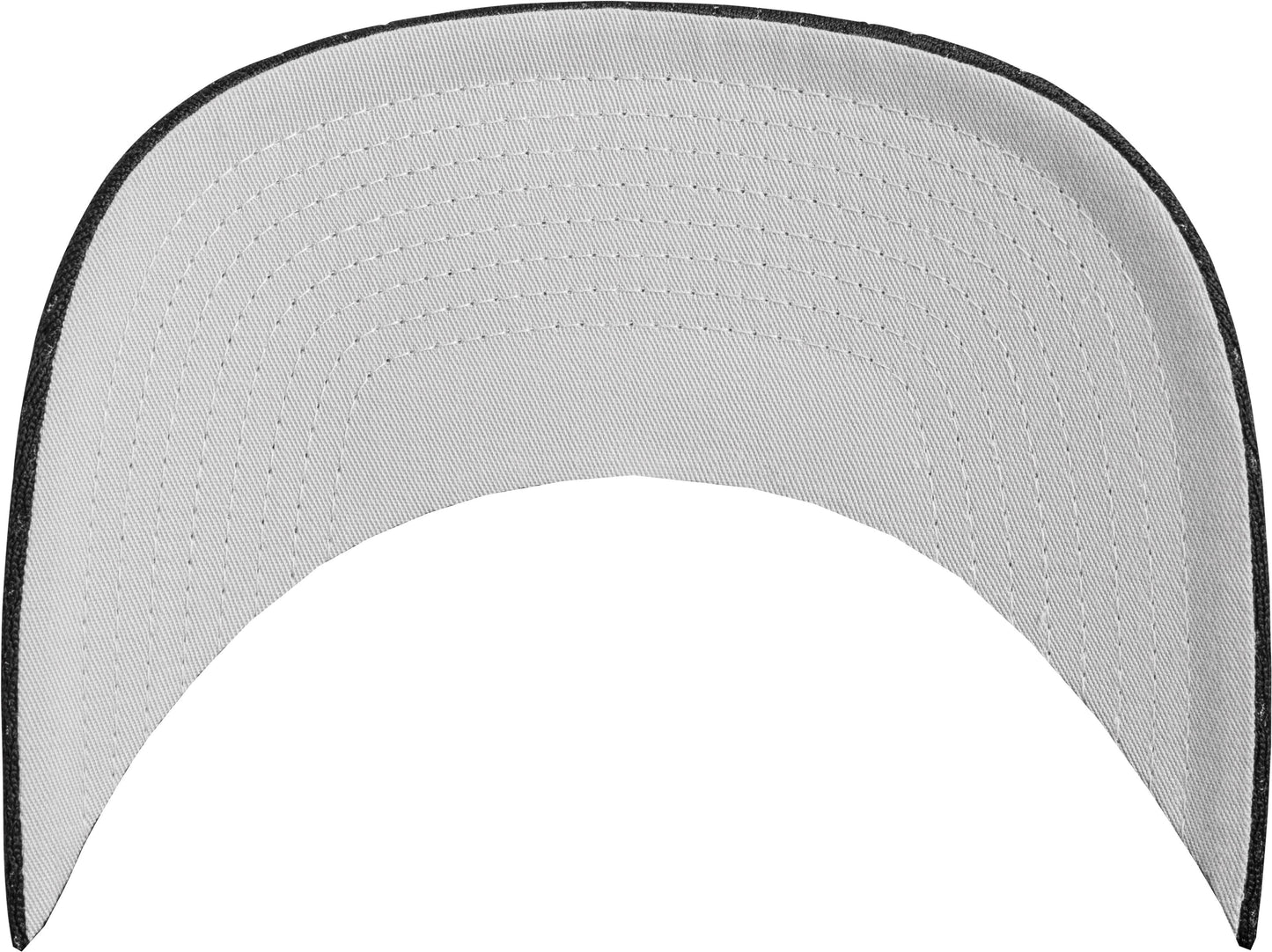 Flexfit By Yupoong Athletic Mesh Cap 6777 Sporty Optimal Fit Silver Underside