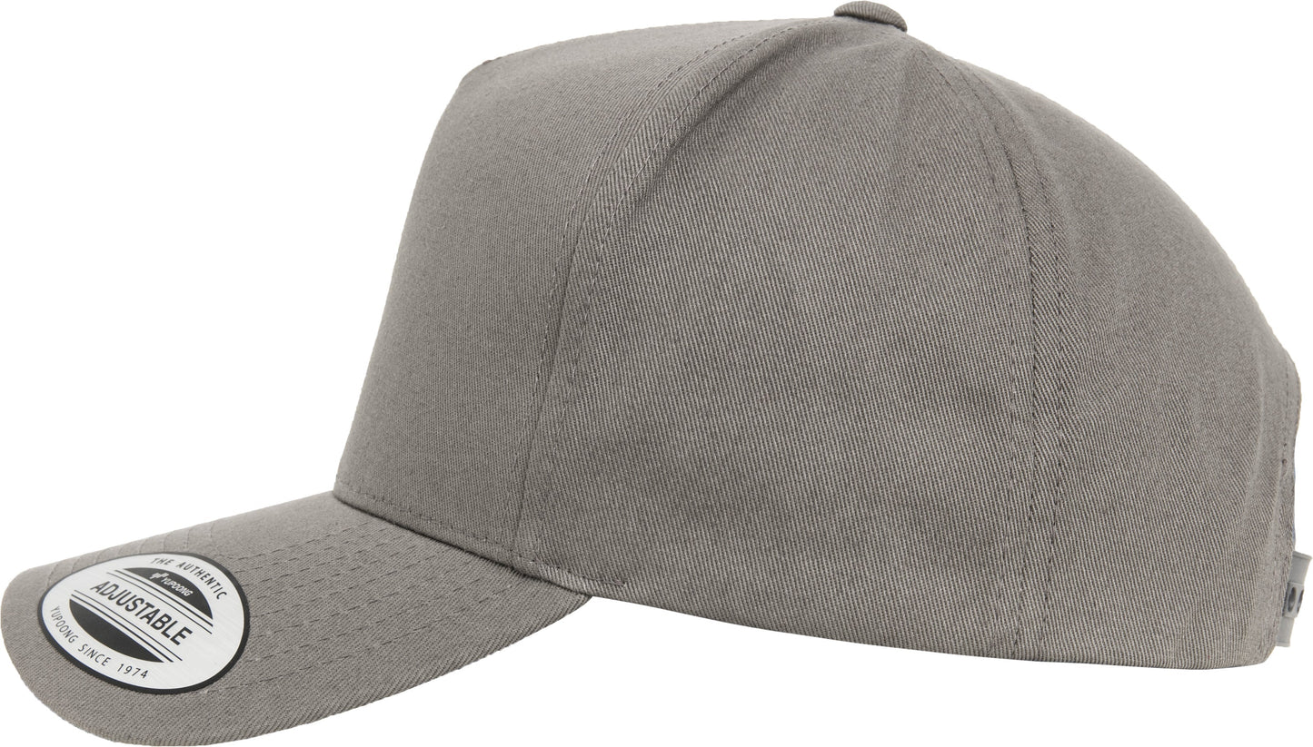 Flexfit Yupoong 5-Panel Curved Classic Snapback Cap 7707 - 100% Cotton