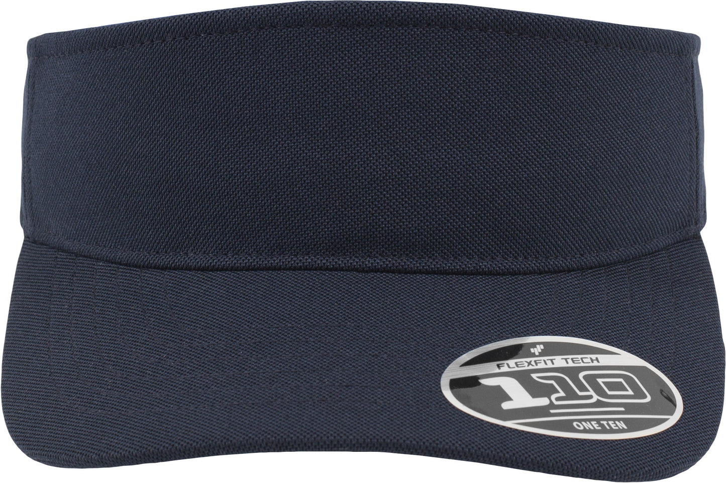 Flexfit By Yupoong 110 Adjustable Visor Cool Dry Fabric One Size Black