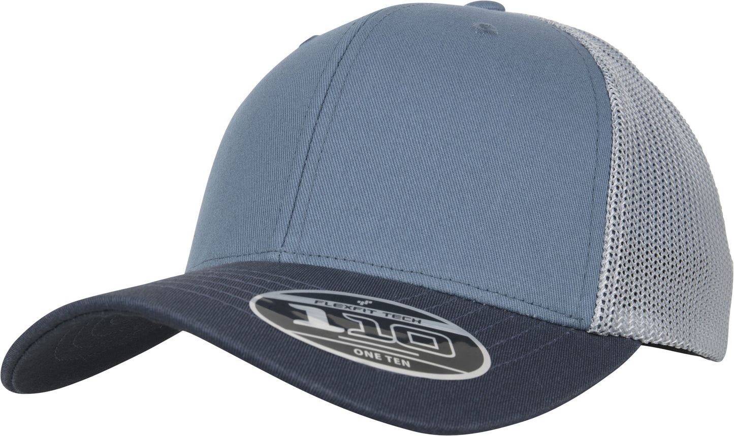 Flexfit Yupoong 110 Trucker Cap 3-Colour Snapback Mesh Back Casual Hat