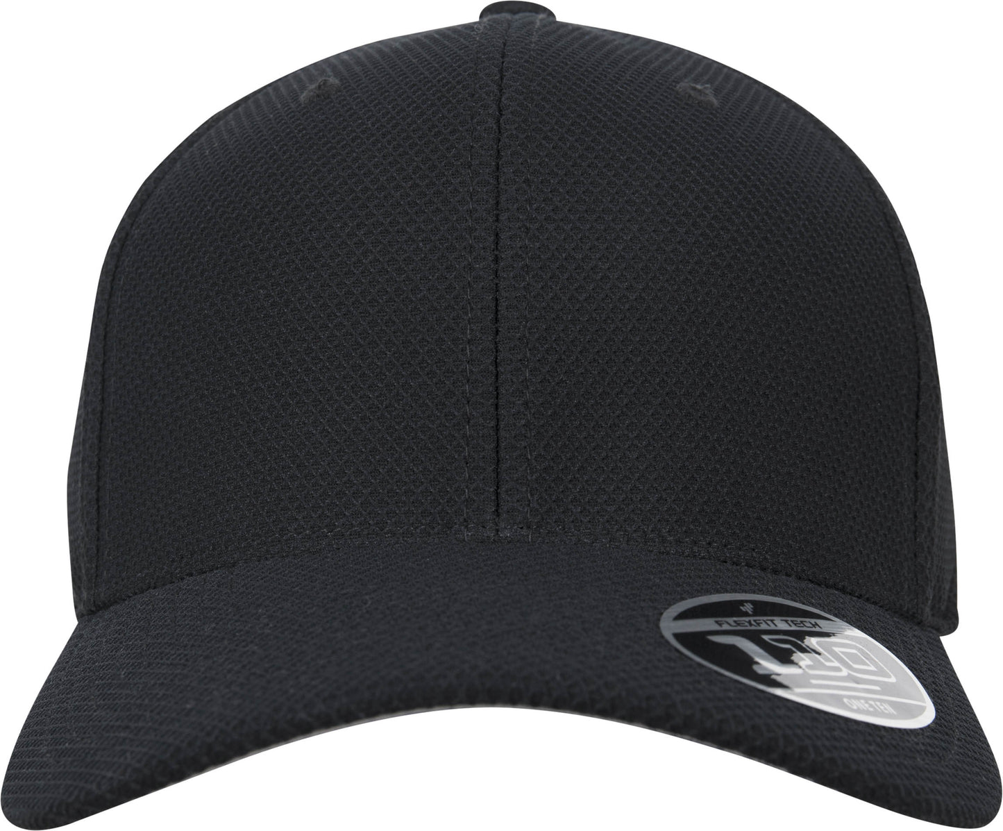 Flexfit By Yupoong 110 Hybrid Cap Diamond Pattern Curved Visor One Size