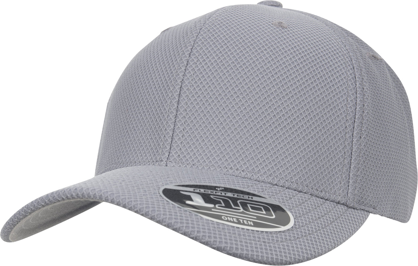 Flexfit By Yupoong 110 Hybrid Cap Diamond Pattern Curved Visor One Size