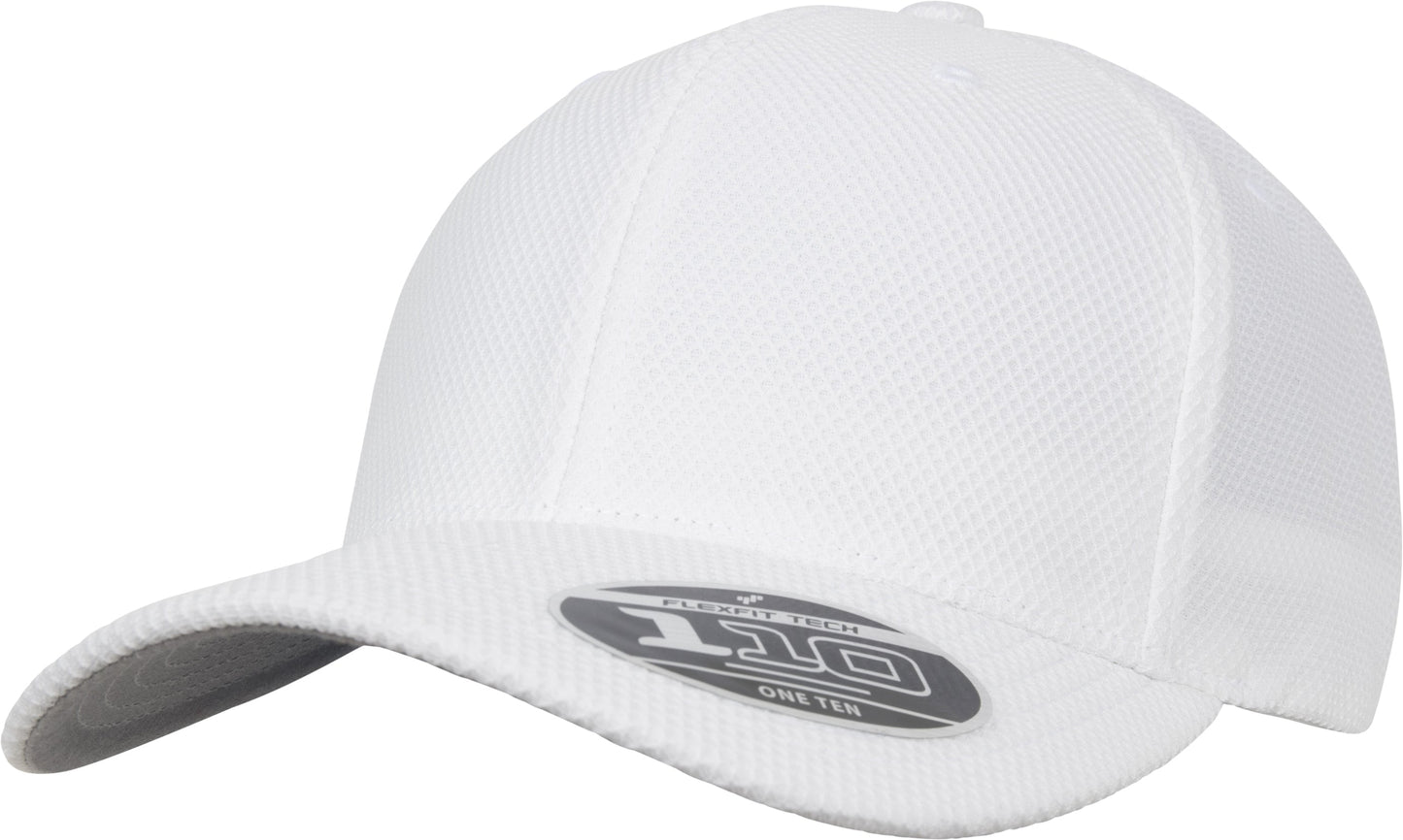 Flexfit By Yupoong 110 Hybrid Cap Diamond Pattern Curved Visor One Size