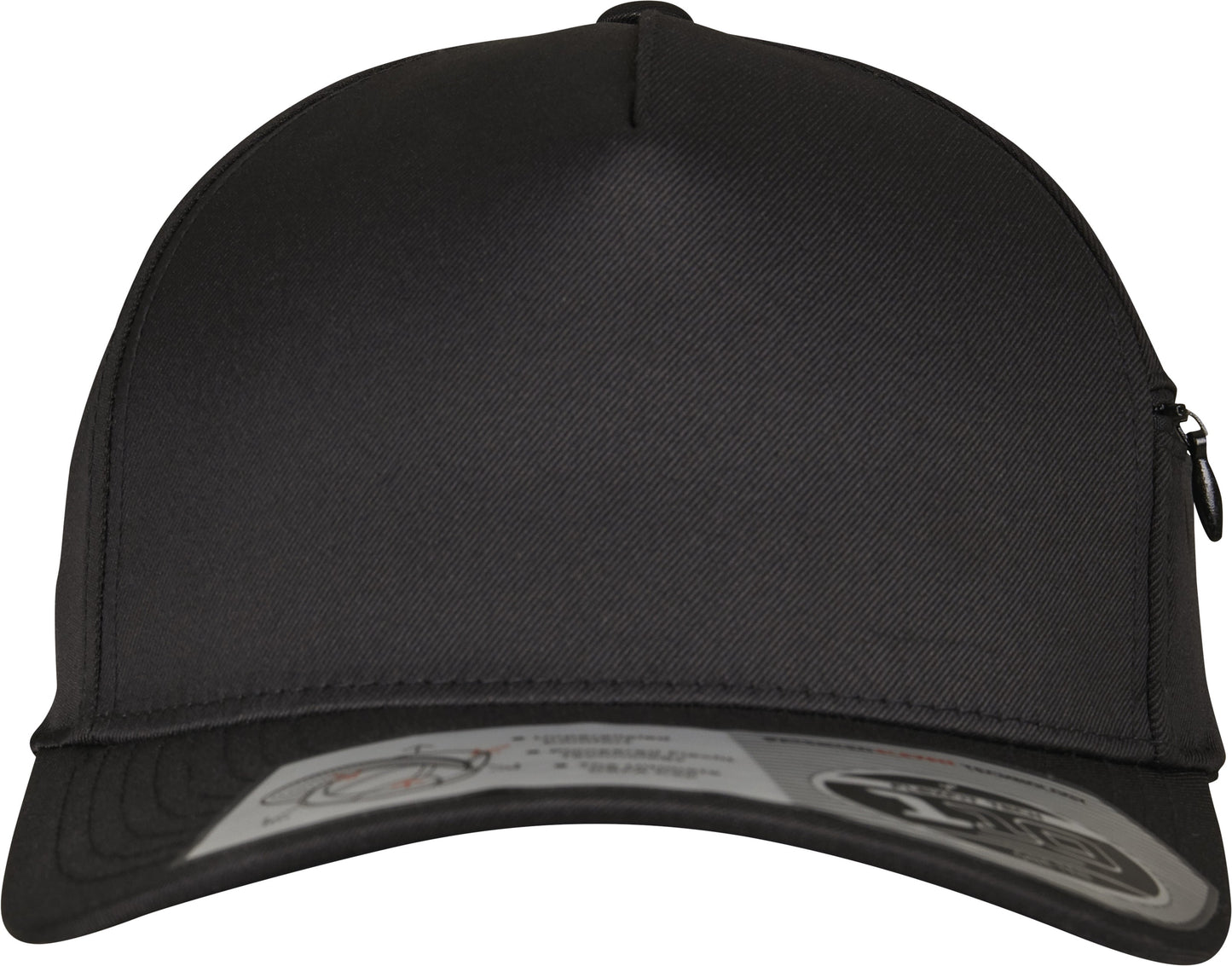 Flexfit By Yupoong 110 Pocket Cap with Zipper Side Closure and Pre-bent Visor