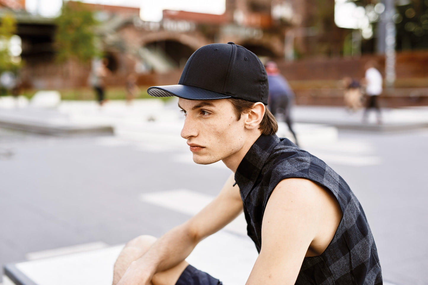 Flexfit Yupoong Carbon Snapback 6089Ca Classic Wool-Blend Cap One Size
