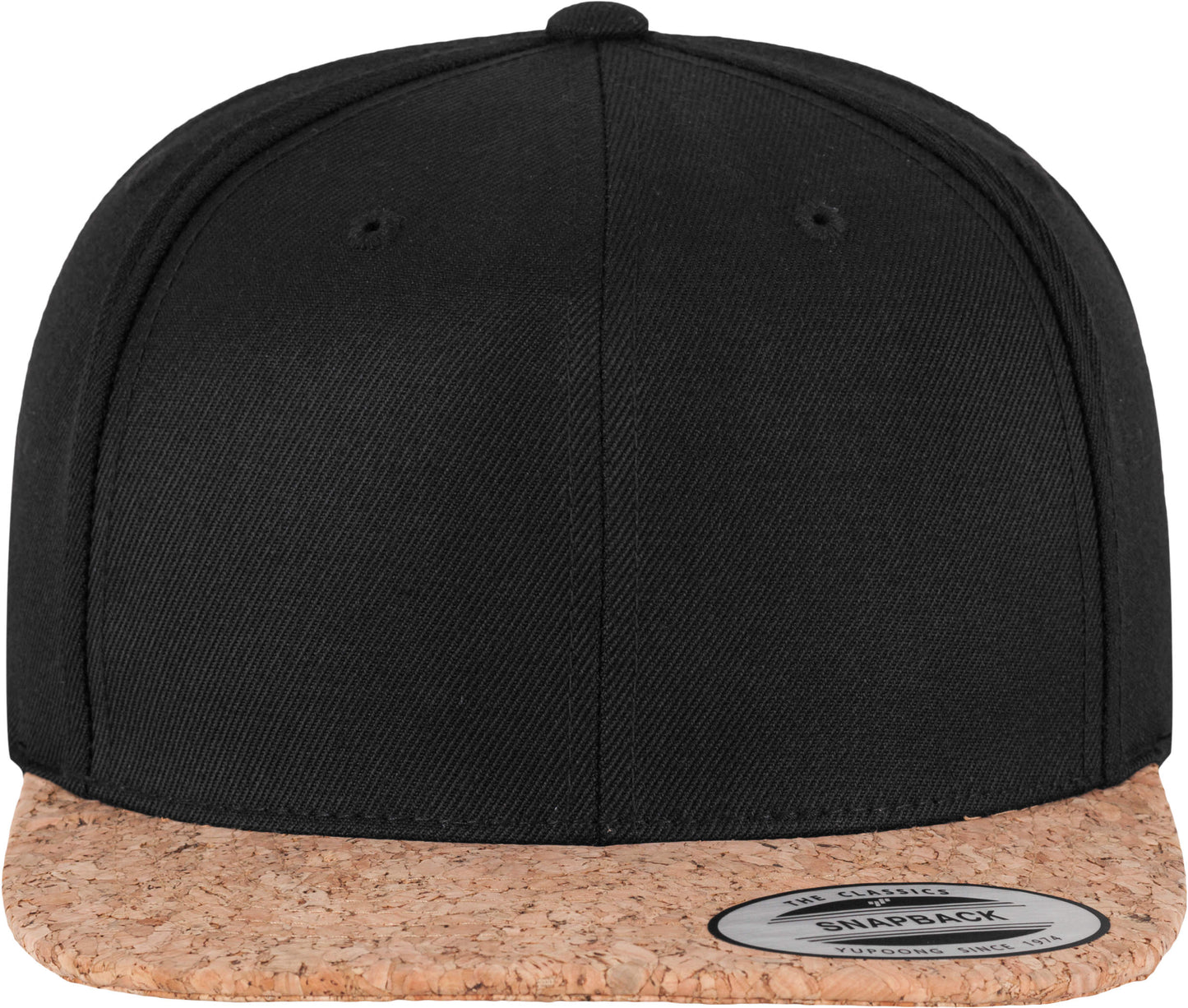 Flexfit Yupoong Cork Snapback Hat 6089Co Classic Shape Wool-Blend Visor