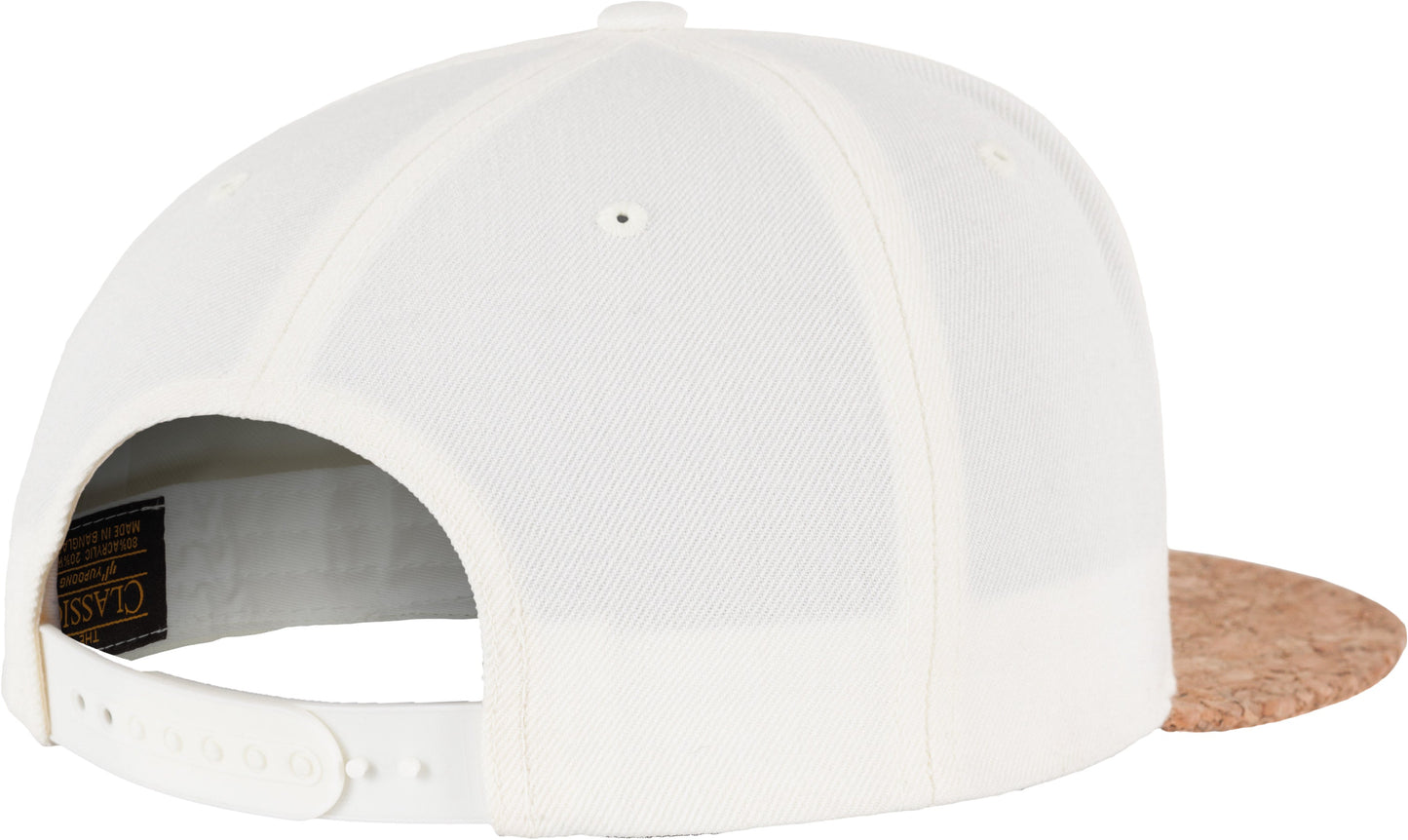 Flexfit Yupoong Cork Snapback Hat 6089Co Classic Shape Wool-Blend Visor