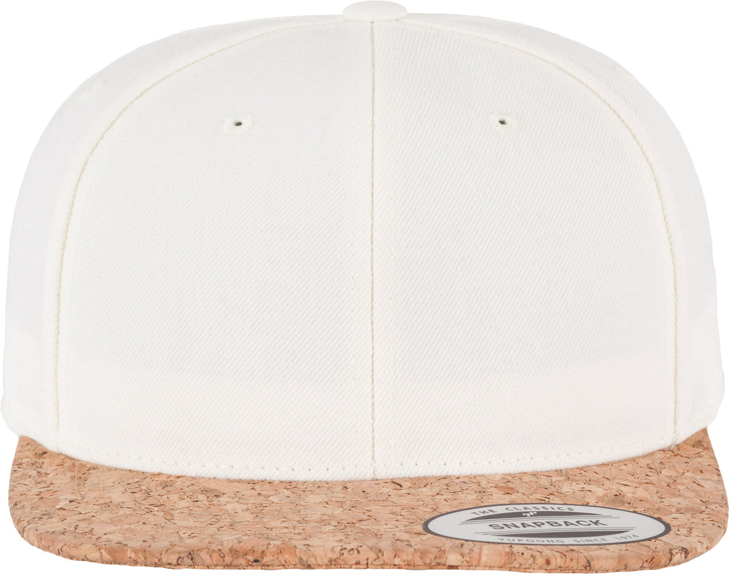 Flexfit Yupoong Cork Snapback Hat 6089Co Classic Shape Wool-Blend Visor