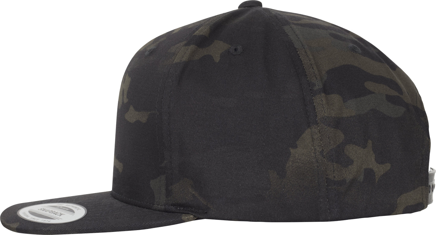Flexfit Yupoong Classic Snapback Cap Multicam Camouflage High Quality 6089Mc