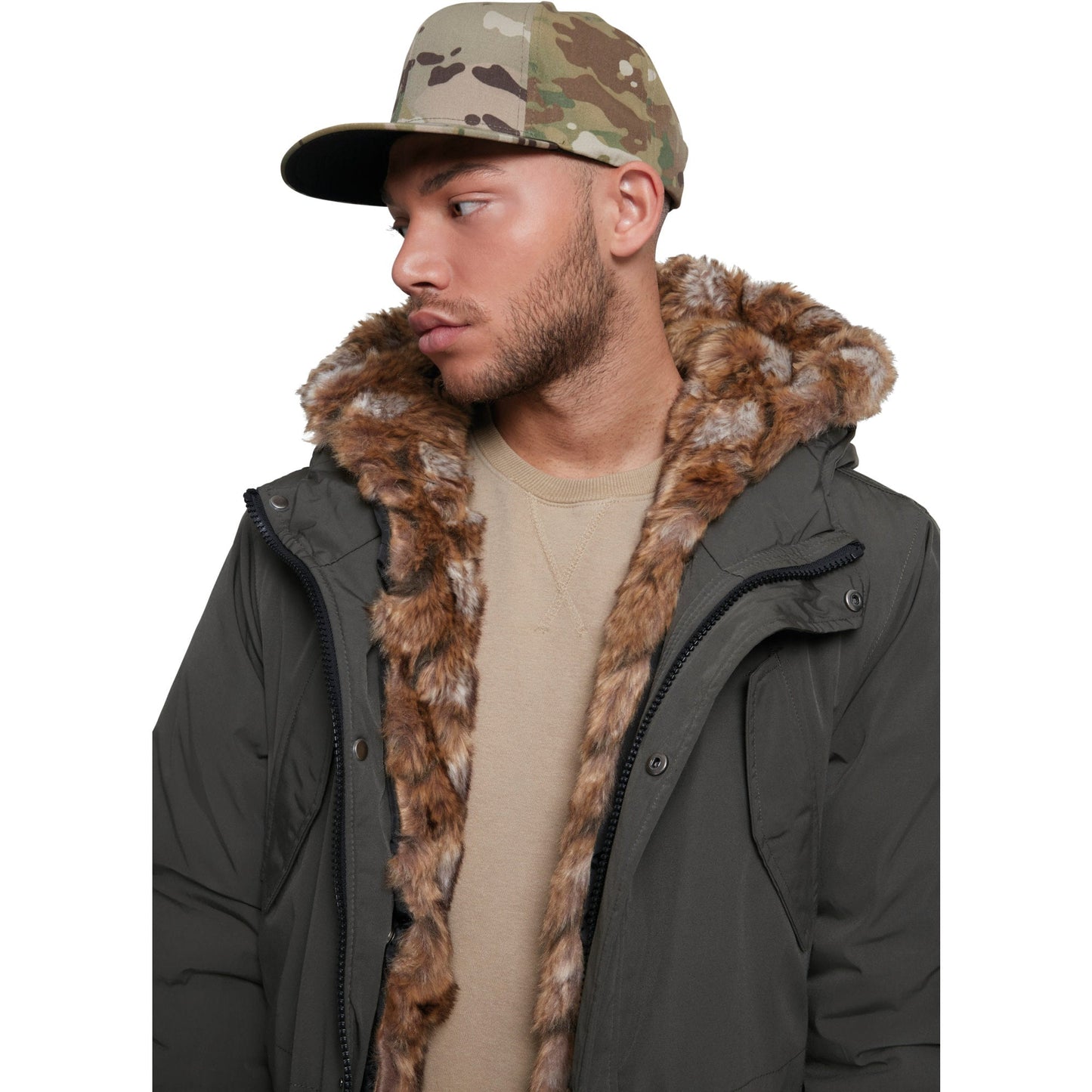 Flexfit Yupoong Classic Snapback Cap Multicam Camouflage High Quality 6089Mc