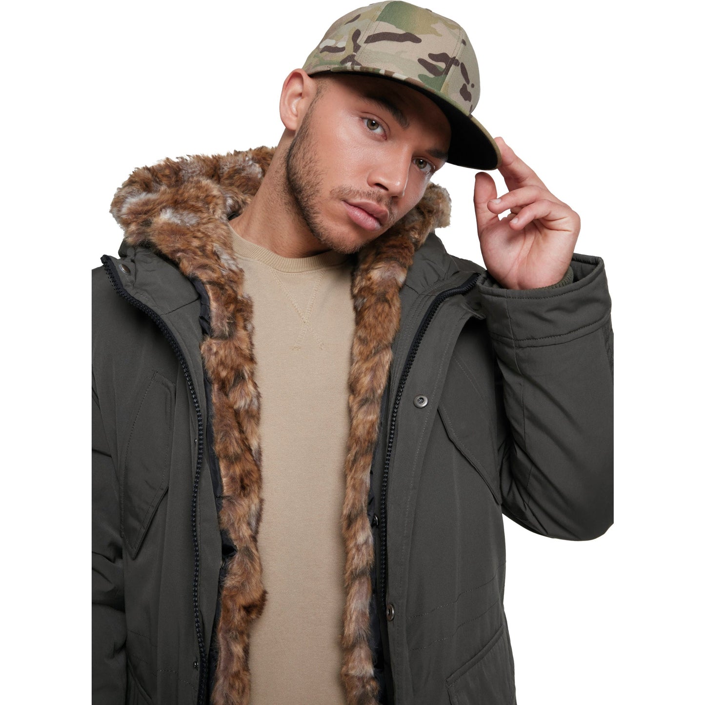 Flexfit Yupoong Classic Snapback Cap Multicam Camouflage High Quality 6089Mc