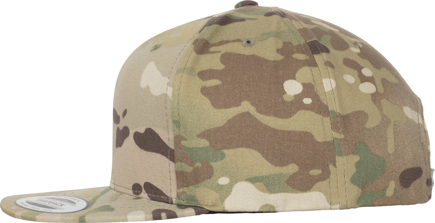 Flexfit Yupoong Classic Snapback Cap Multicam Camouflage High Quality 6089Mc
