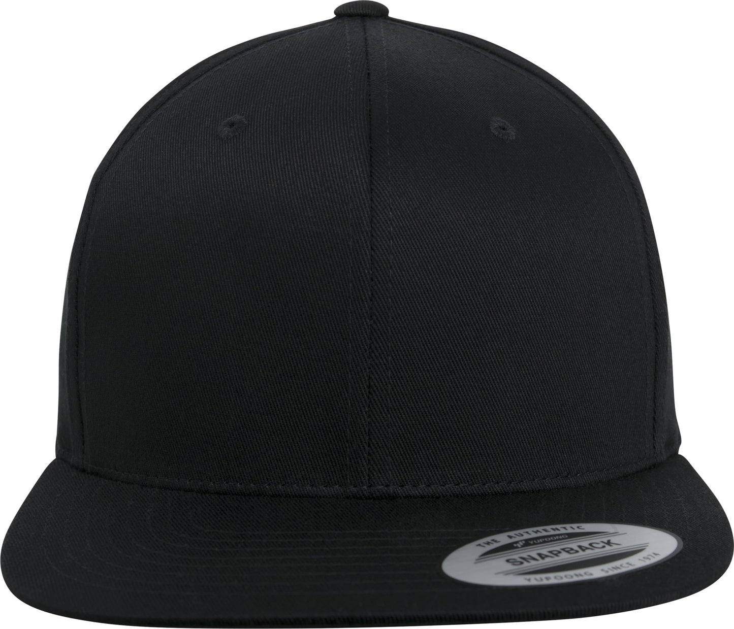 Flexfit Yupoong Organic Cotton Snapback Cap Adjustable Flat Visor 6089Oc
