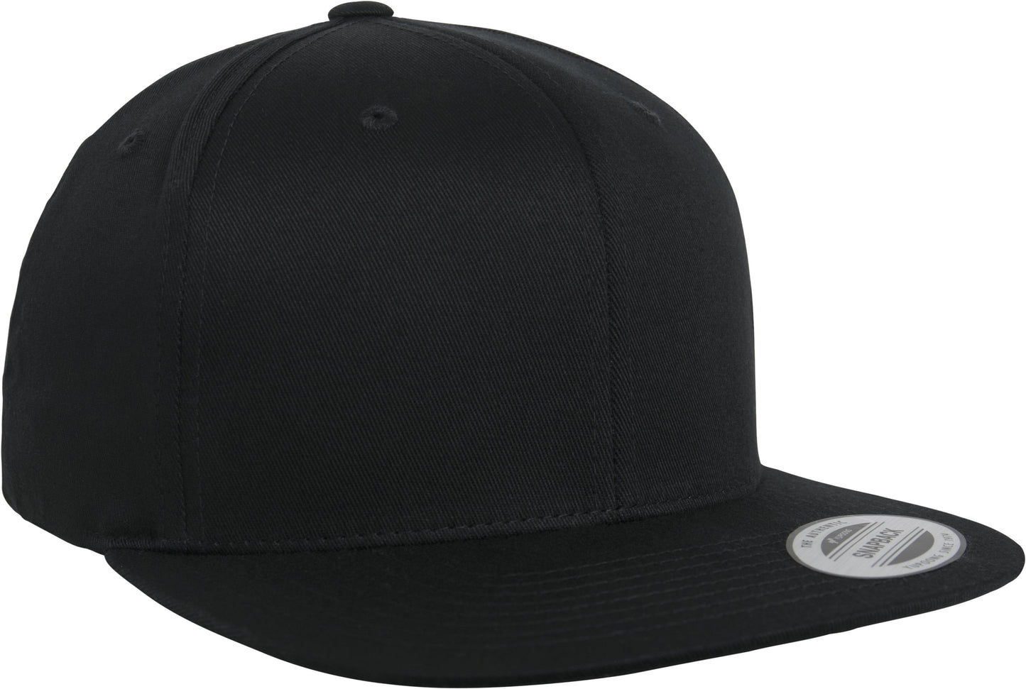 Flexfit Yupoong Organic Cotton Snapback Cap Adjustable Flat Visor 6089Oc
