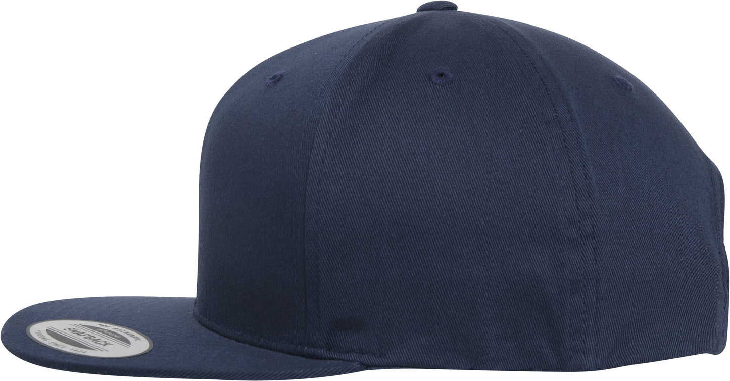 Flexfit Yupoong Organic Cotton Snapback Cap Adjustable Flat Visor 6089Oc