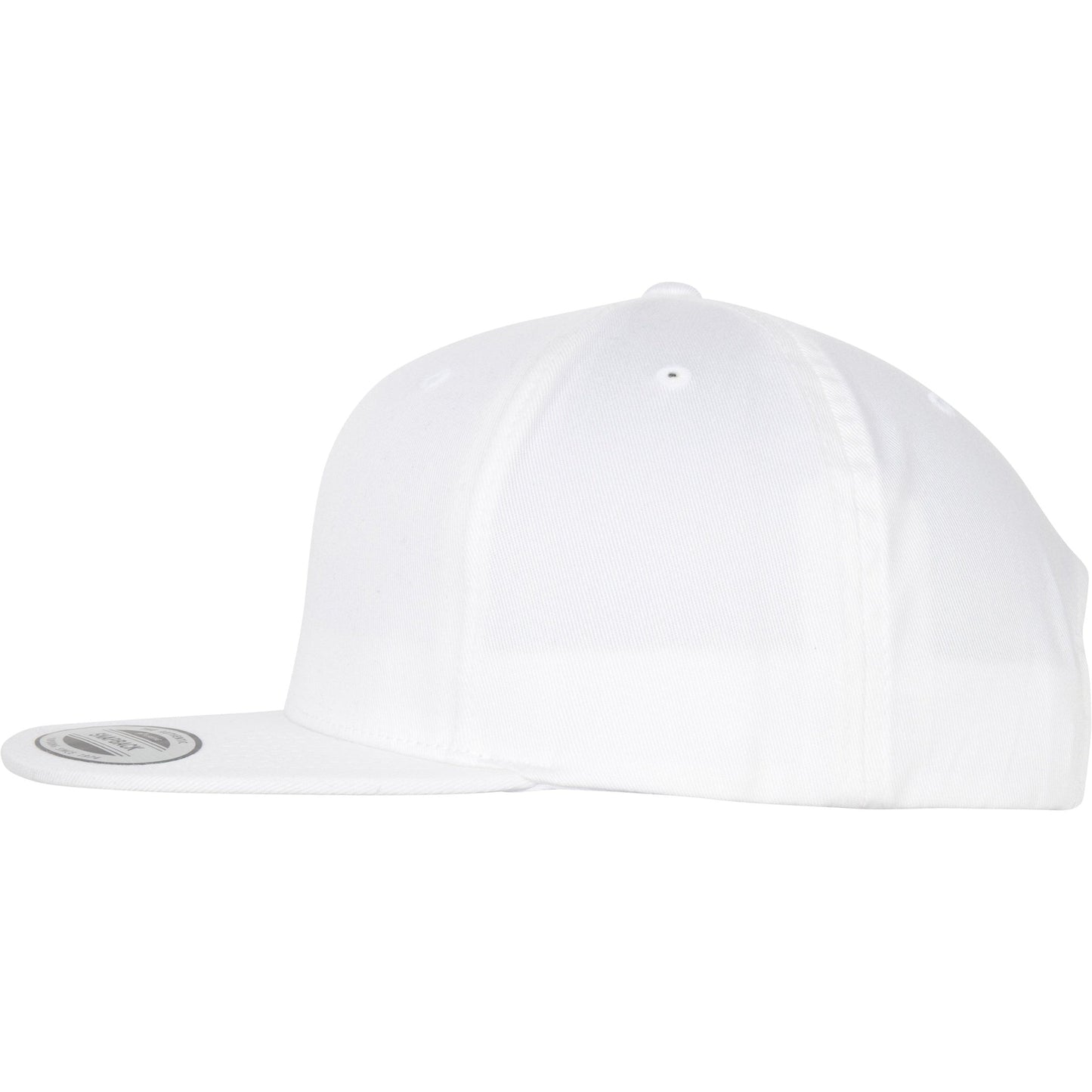 Flexfit Yupoong Organic Cotton Snapback Cap Adjustable Flat Visor 6089Oc