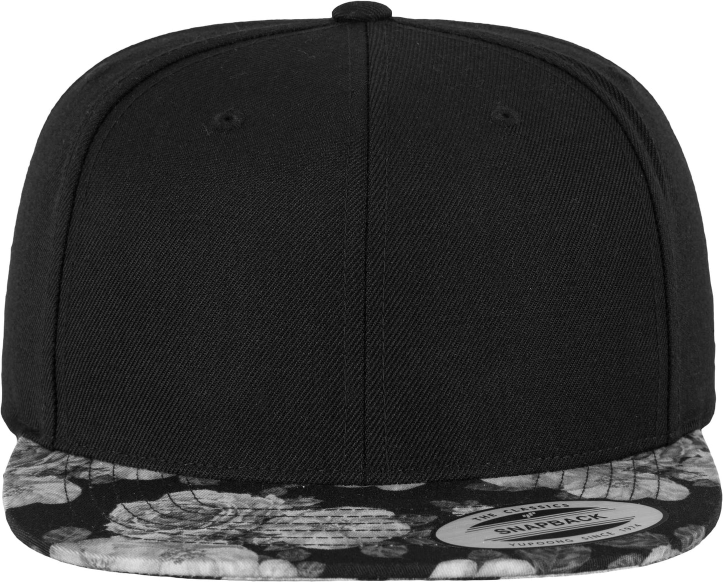 Flexfit Yupoong Roses Snapback Cap Classic Baseball Shape Reinforced Front