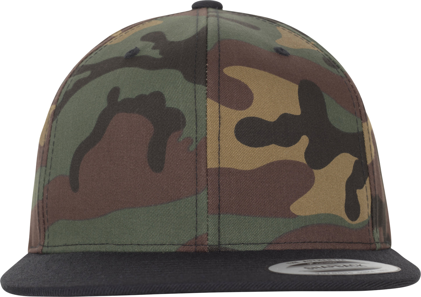 Flexfit Yupoong Classic Snapback 2-Tone Camo Cap Wool-Twill Blend 6089Tc