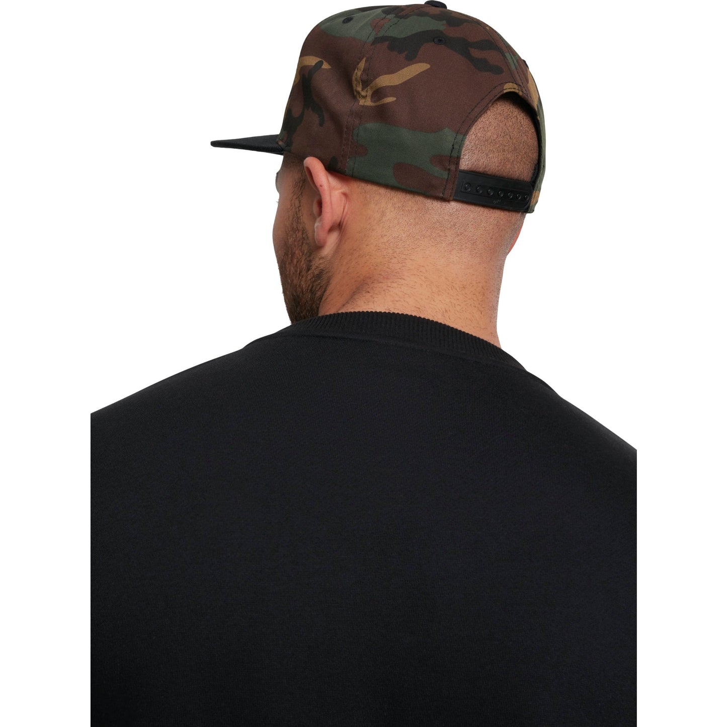 Flexfit Yupoong Classic Snapback 2-Tone Camo Cap Wool-Twill Blend 6089Tc