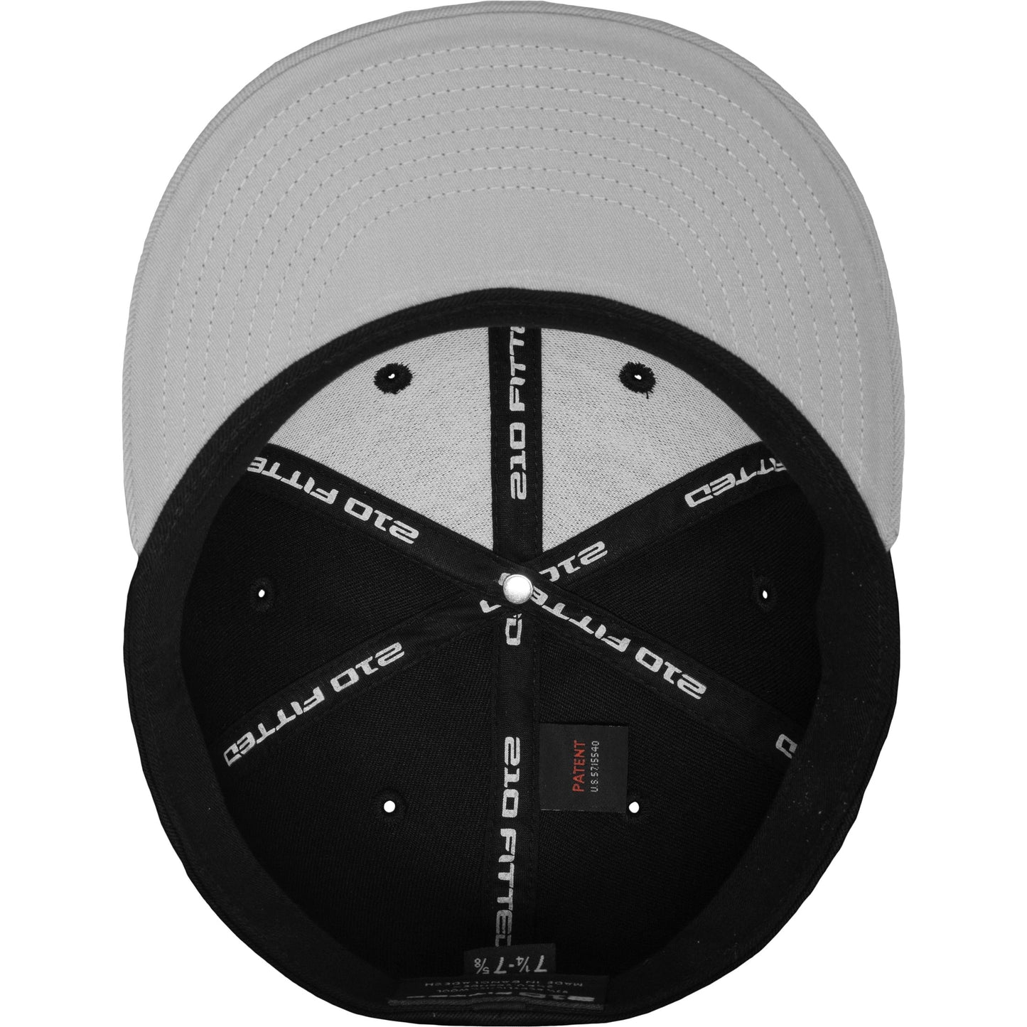 Flexfit Yupoong 210 Fitted 2-Tone Cap Pro-Baseball Shape S/M L/XL