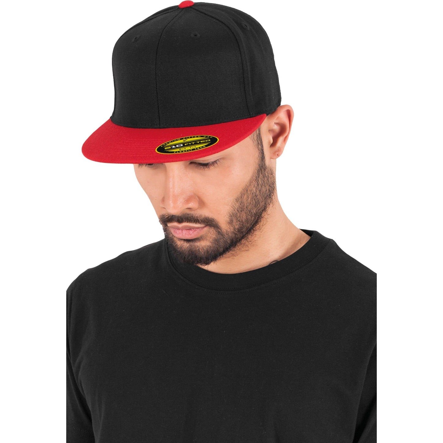 Flexfit Yupoong 210 Fitted 2-Tone Cap Pro-Baseball Shape S/M L/XL