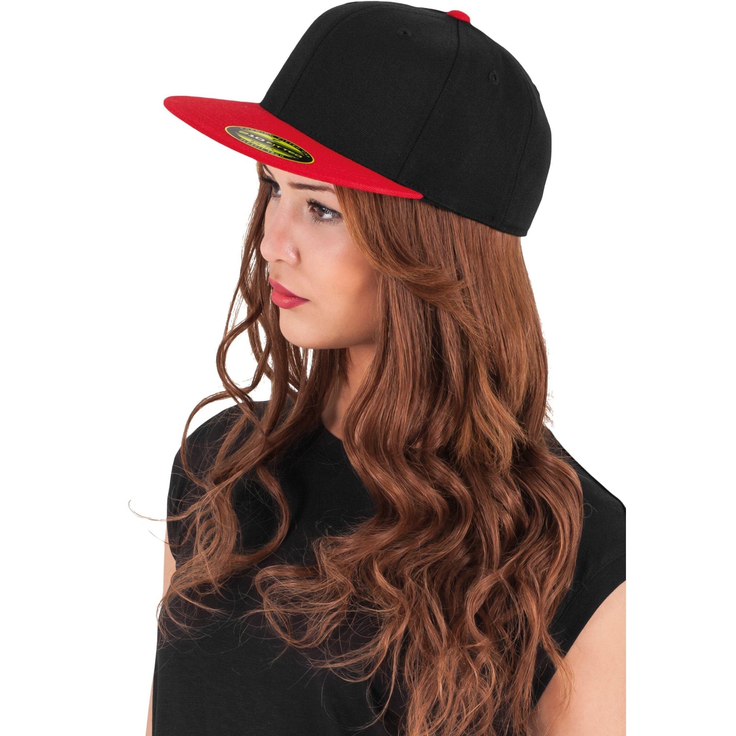 Flexfit Yupoong 210 Fitted 2-Tone Cap Pro-Baseball Shape S/M L/XL