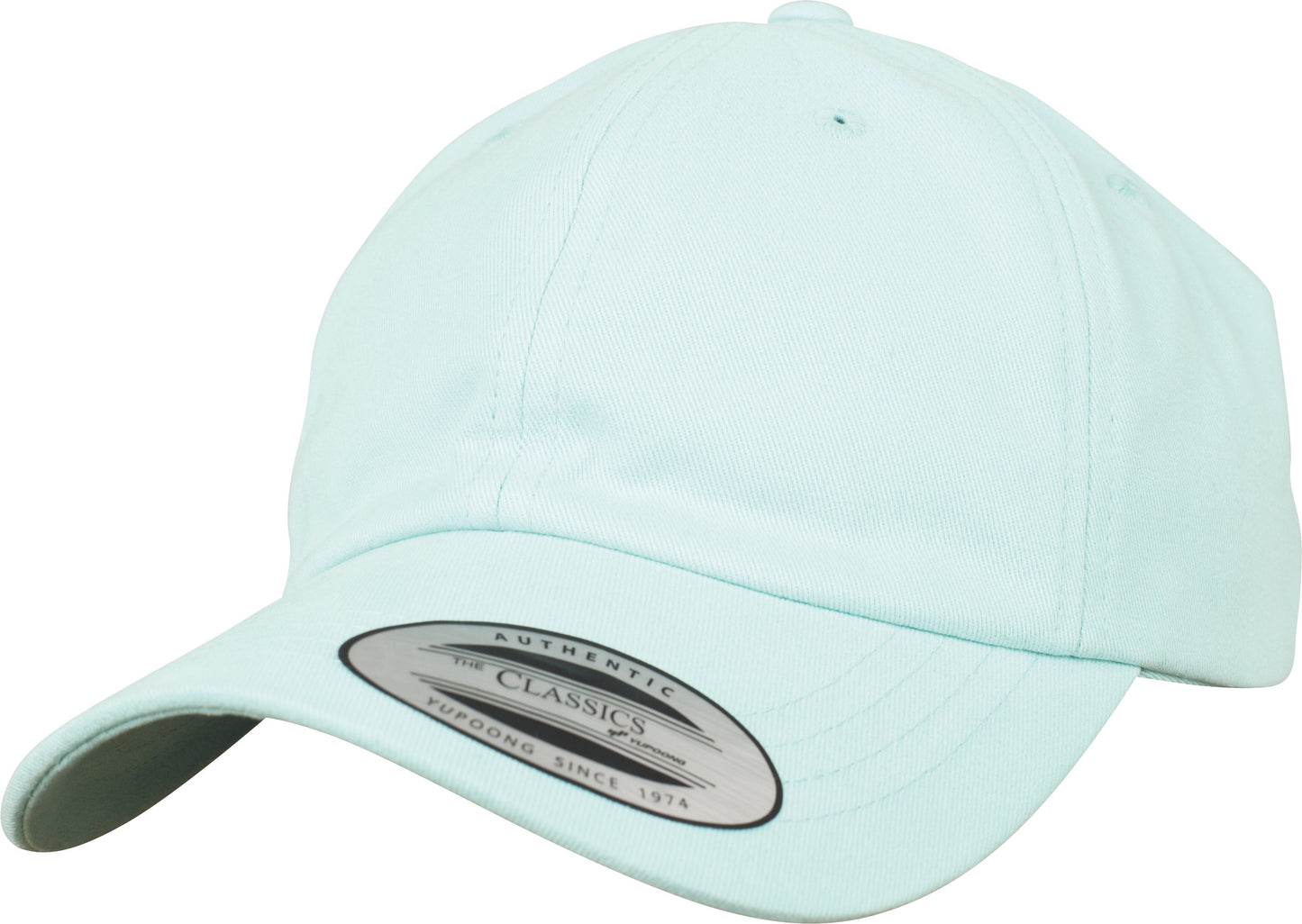 Flexfit Yupoong Peached Cotton Twill Dad Cap Unstructured Curved Brim 6245PT