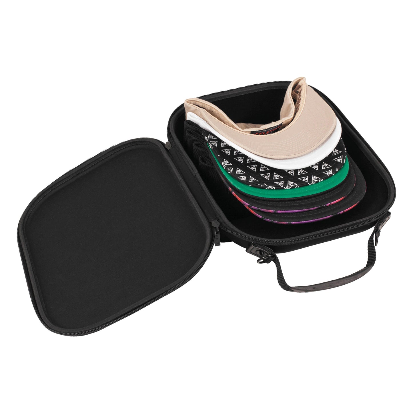 Flexfit By Yupoong Cap Carrier for 6 Caps, Crush Proof, Washable, Black