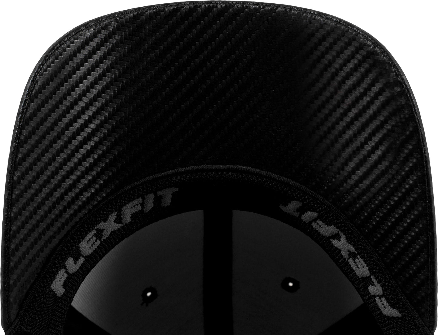 Flexfit By Yupoong Carbon Flexfit Cap Athletic Shape Hard Buckram Visor S/M L/XL