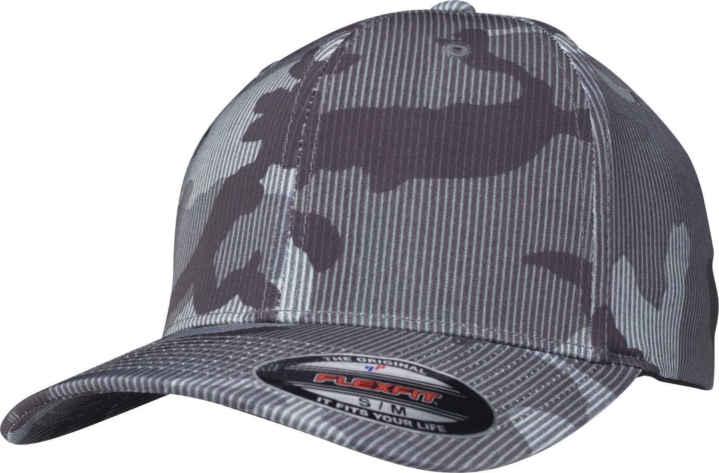 Flexfit Camo Stripe Cap 6277Cs Trendy Design Comfortable Fit S/M L/XL