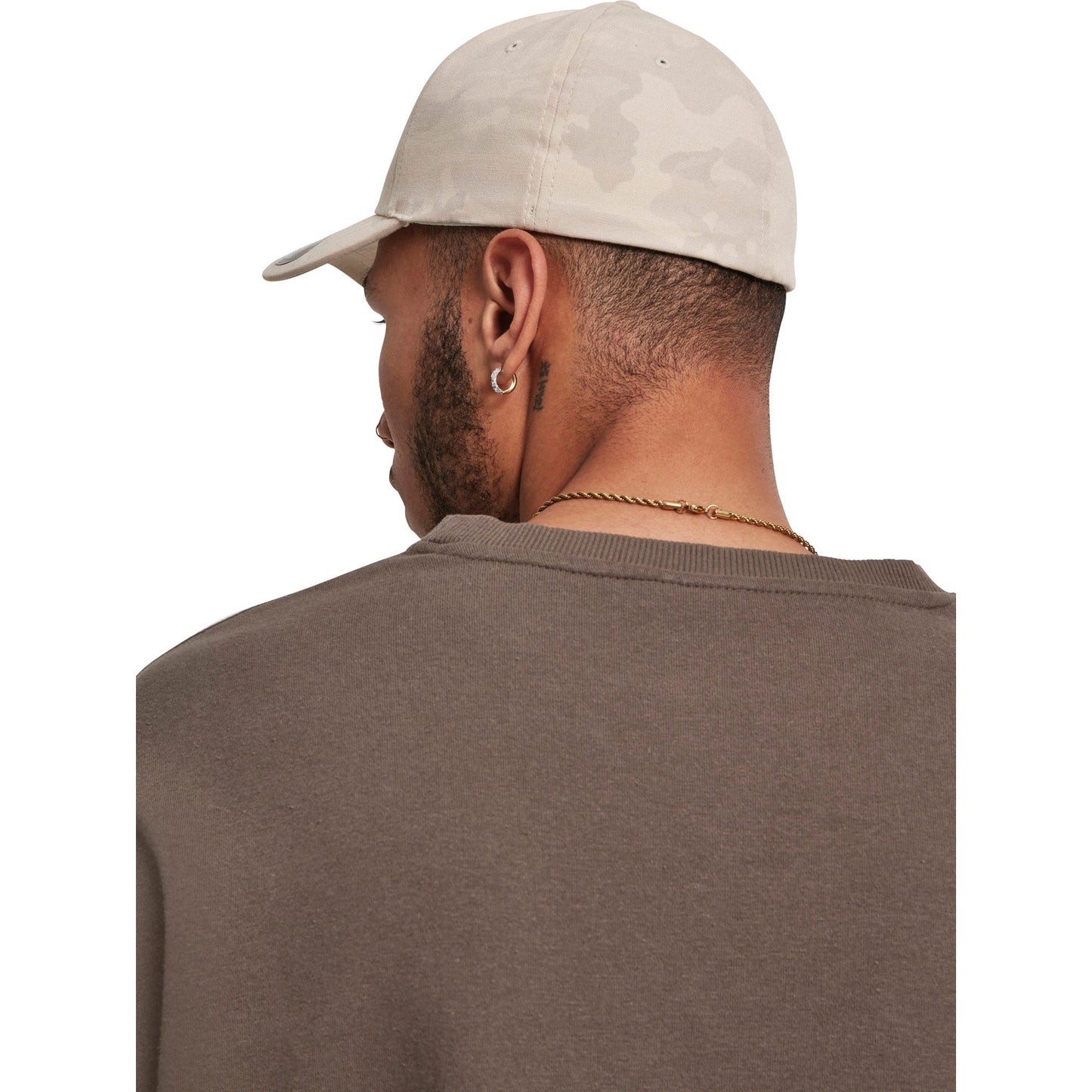 Flexfit By Yupoong Light Camo Cap 6277Lc Pre-Bent Visor Urban Style S/M L/XL