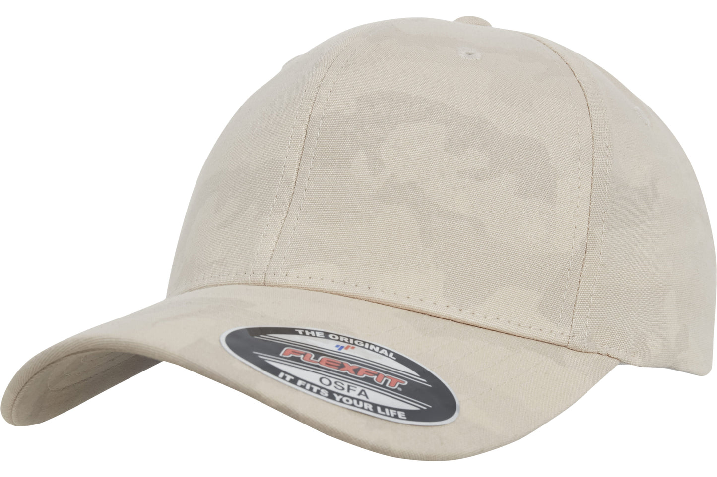 Flexfit By Yupoong Light Camo Cap 6277Lc Pre-Bent Visor Urban Style S/M L/XL