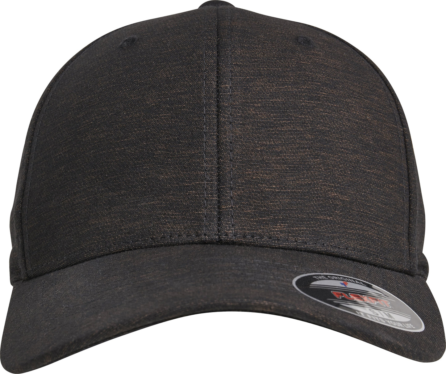 Flexfit By Yupoong Natural Melange Cap 6277M Classic Shape Pre-Bent Visor