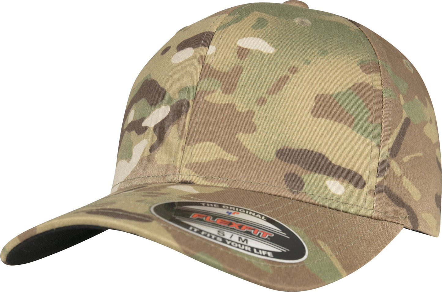 Flexfit By Yupoong Multicam Cap 6277MC High Quality Camouflage Headwear