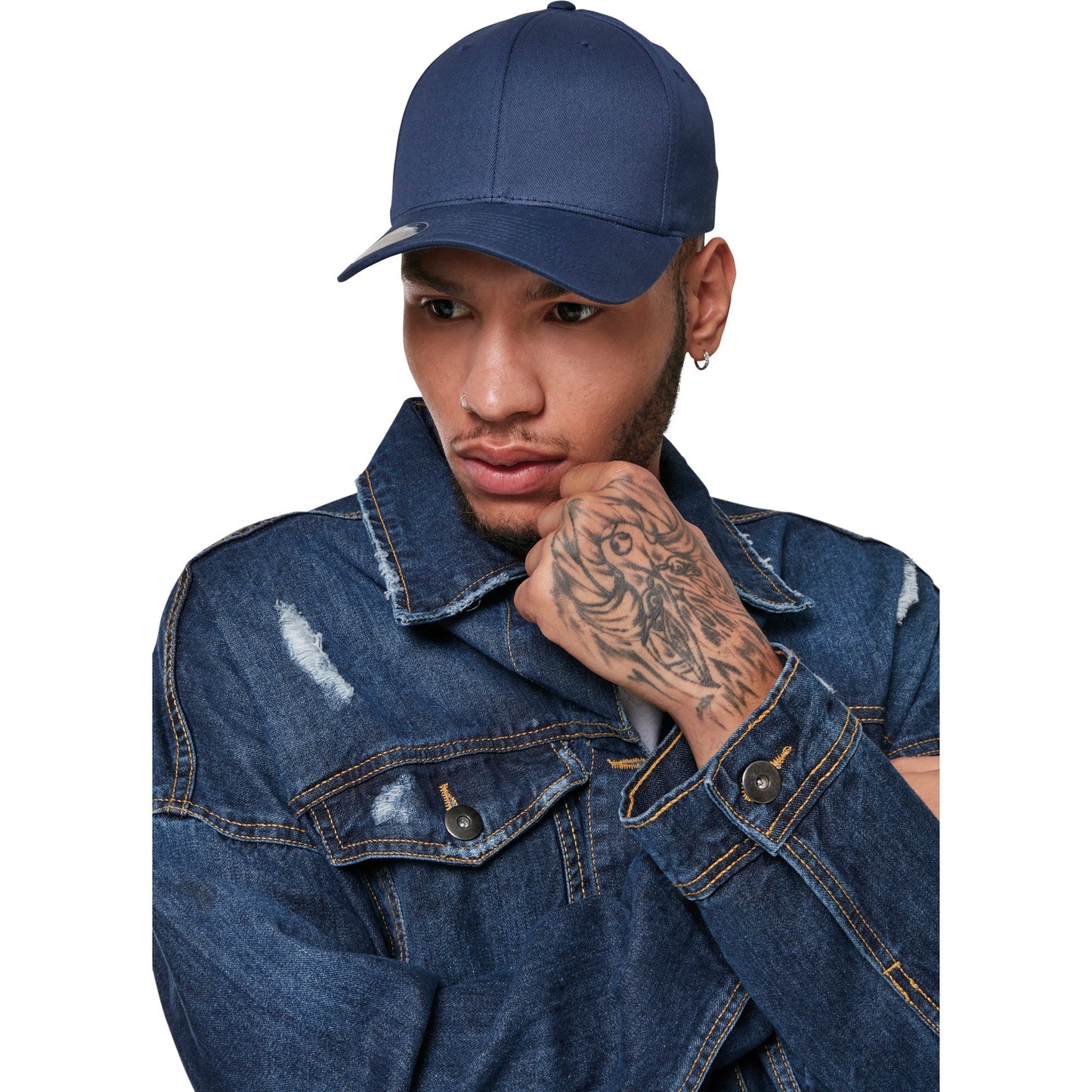 Flexfit Organic Cotton Cap 6277Oc with Patented Flexfit Technology S/M L/XL