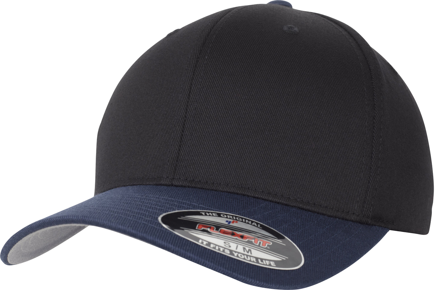 Flexfit Woolly Combed 2-Tone Cap by Yupoong Premium Wool-Blend S/M L/XL