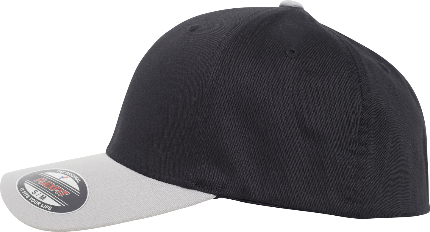 Flexfit Woolly Combed 2-Tone Cap by Yupoong Premium Wool-Blend S/M L/XL