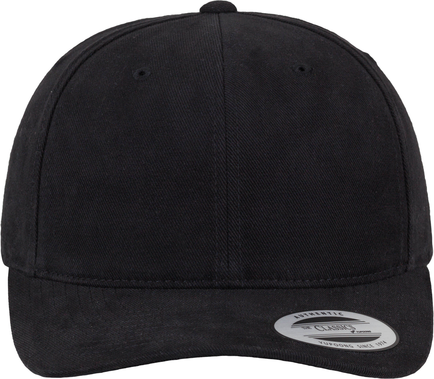Flexfit Yupoong Brushed Cotton Twill Mid-Profile Cap with Hook and Loop Closure