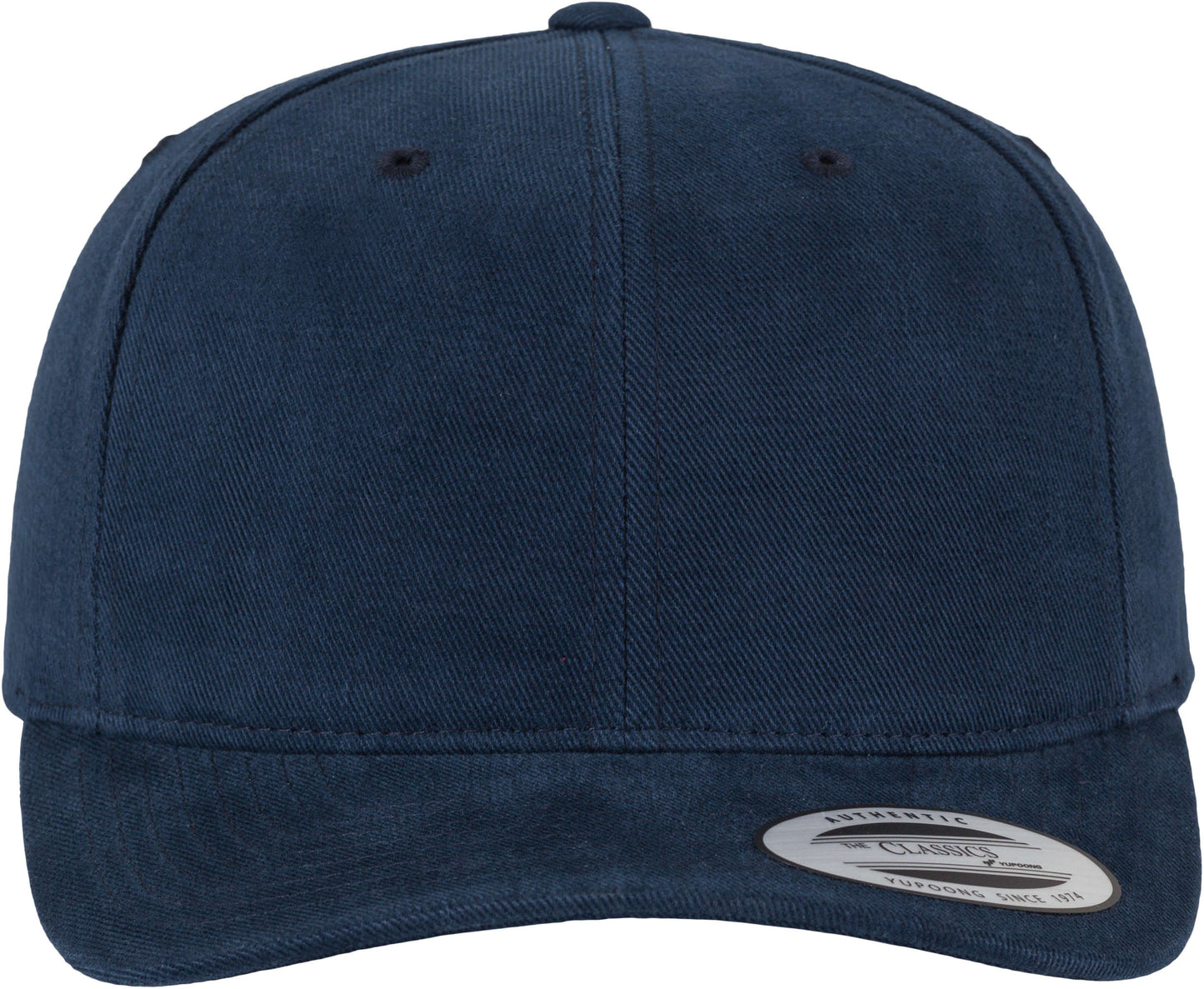 Flexfit Yupoong Brushed Cotton Twill Mid-Profile Cap with Hook and Loop Closure