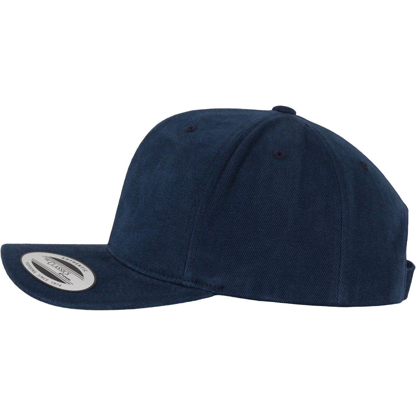 Flexfit Yupoong Brushed Cotton Twill Mid-Profile Cap with Hook and Loop Closure