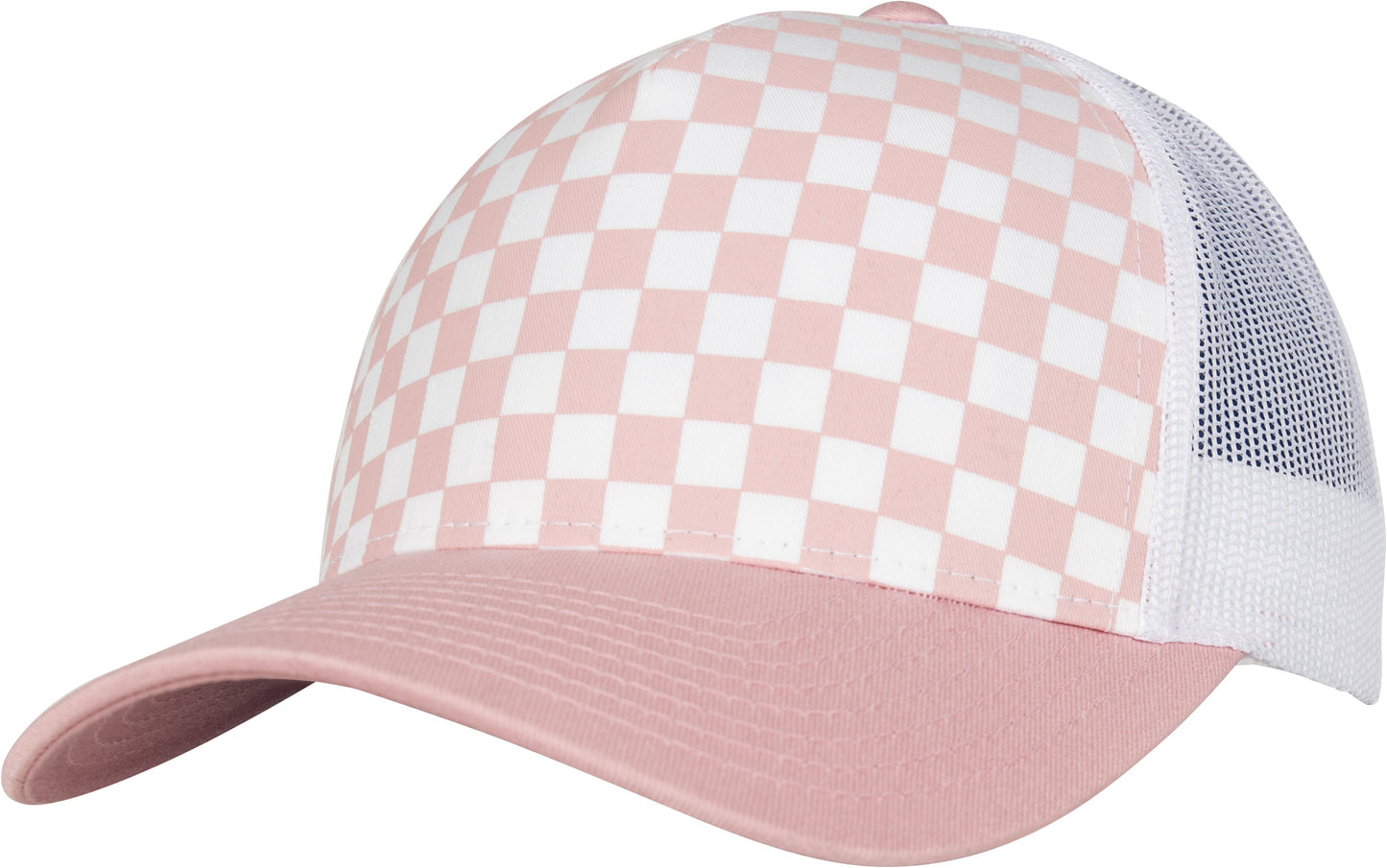 Flexfit Yupoong Checkerboard Retro Trucker Cap Snapback Mesh Back 6506Cb