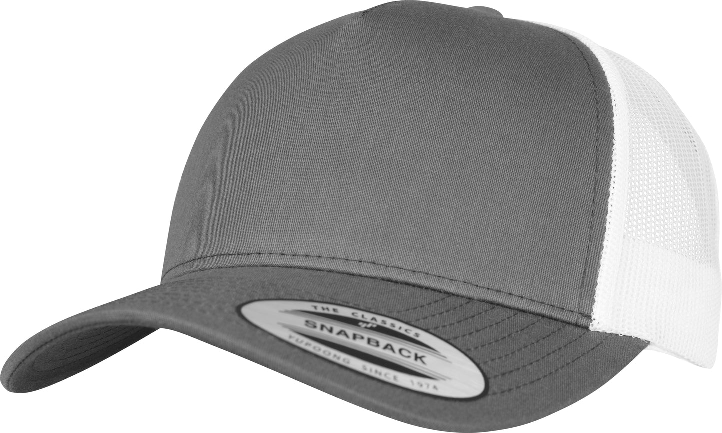 Flexfit Yupoong 5-Panel Retro Trucker 2-Tone Cap Casual Stylish Hat