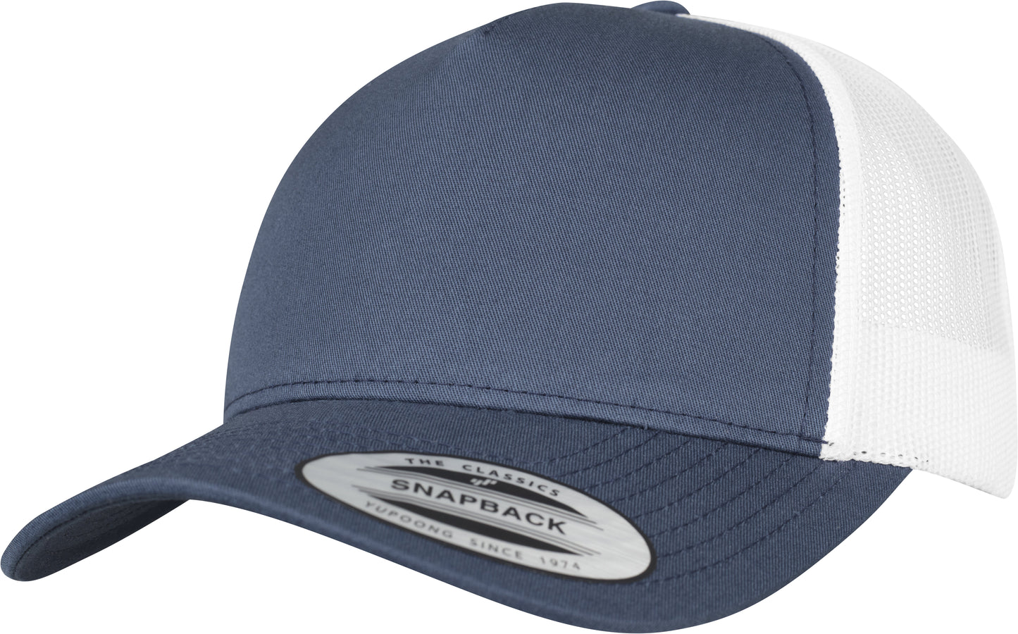 Flexfit Yupoong 5-Panel Retro Trucker 2-Tone Cap Casual Stylish Hat