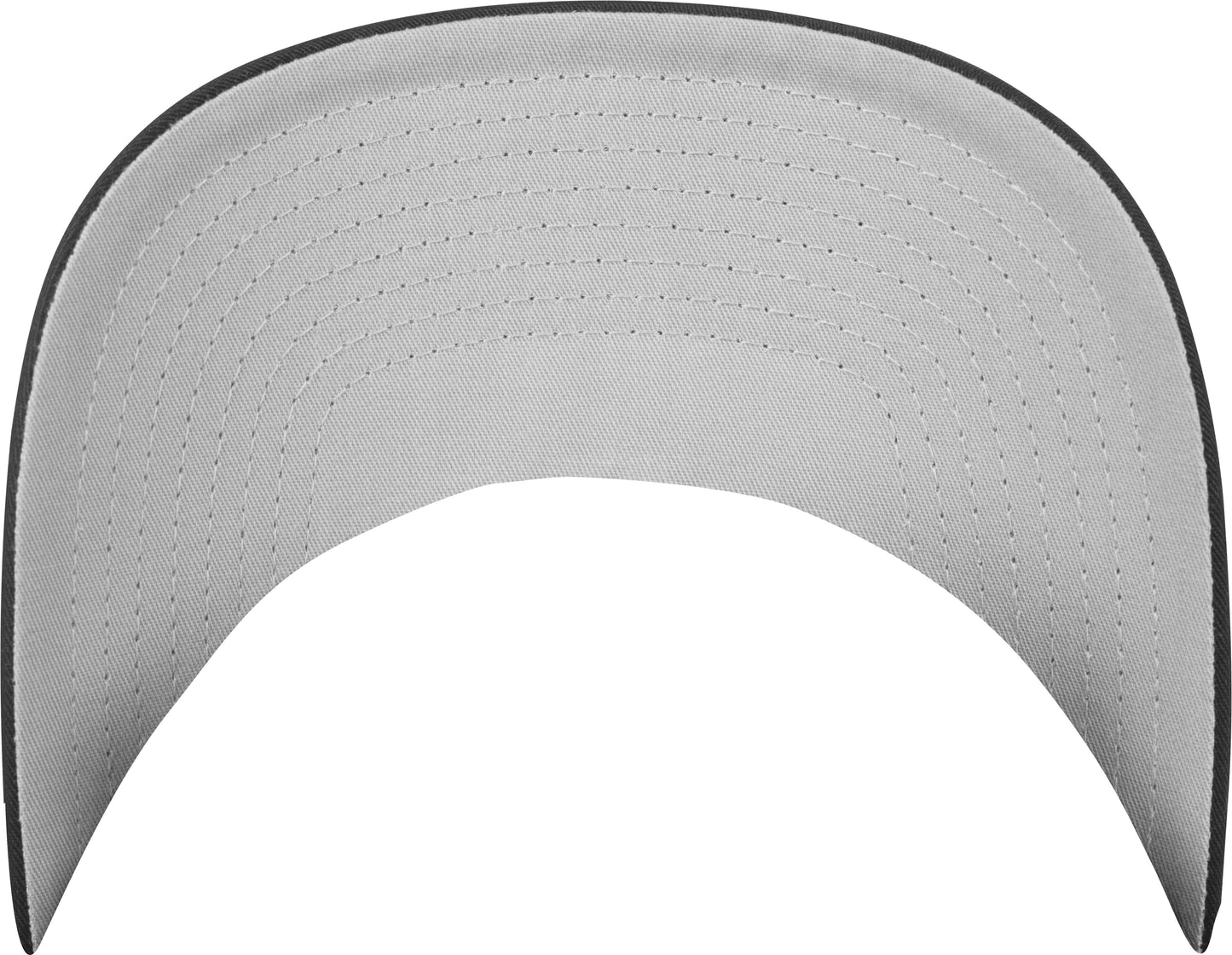 Flexfit By Yupoong Mesh Trucker Cap Coloured Front White Canvas Curved Brim